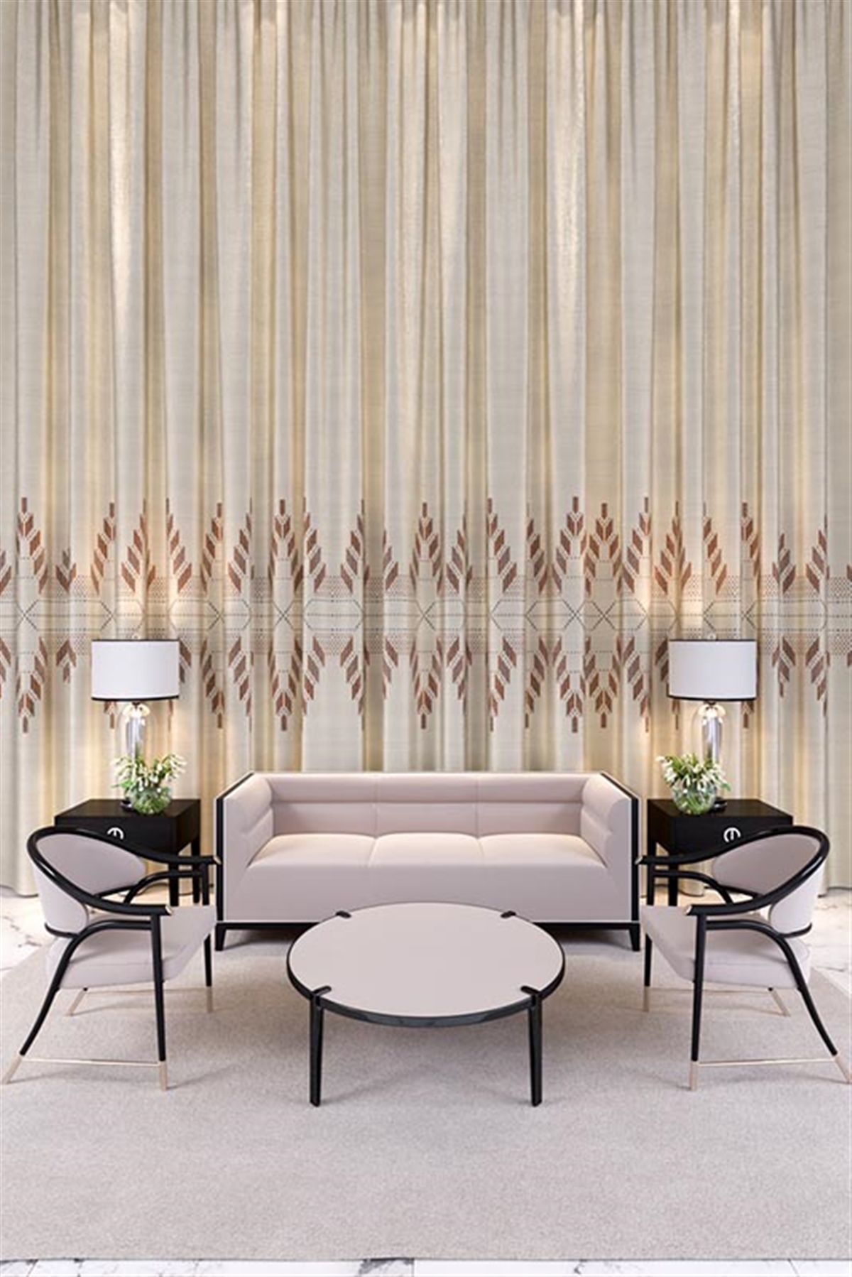 Lobby concept by Vero Fabrics